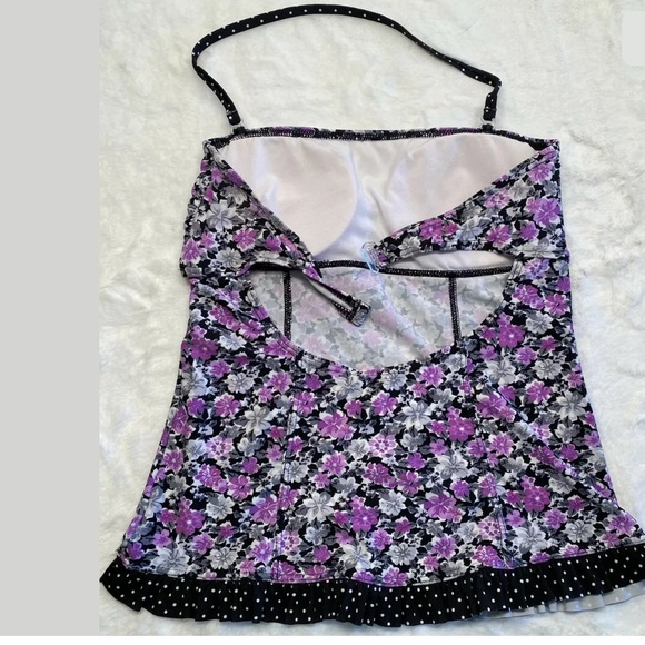 Hula Honey Swimwear Bathing Suit Top Size Medium - Picture 6 of 12